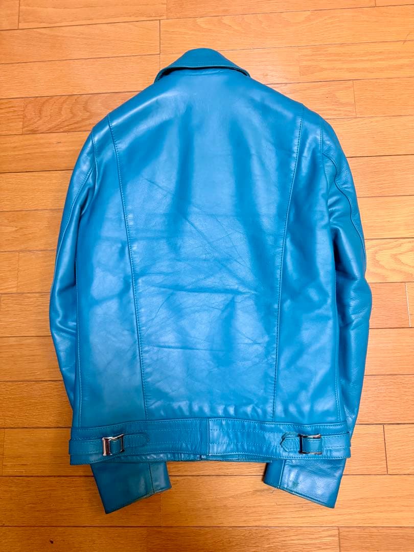 S*t様 ルイスレザー サイクロン ターコイズ 34TF ホースハイド