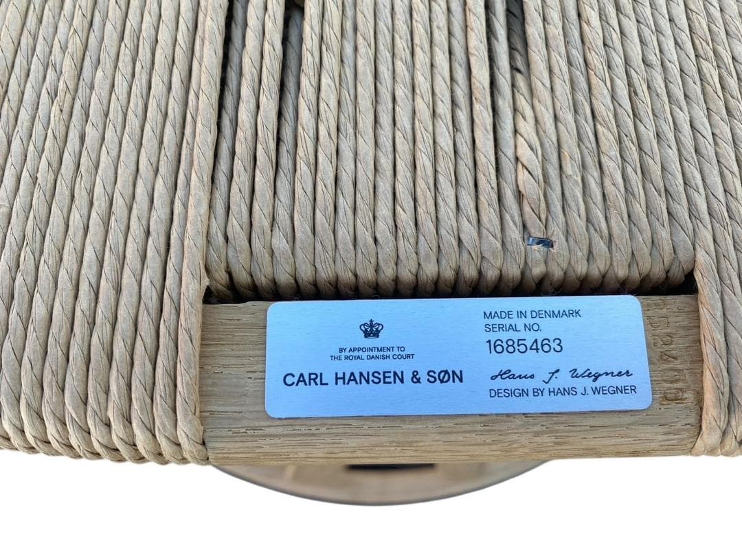 ◯③【ほぼ未使用】カールハンセン＆サン CH24 Yチェア ビーチ