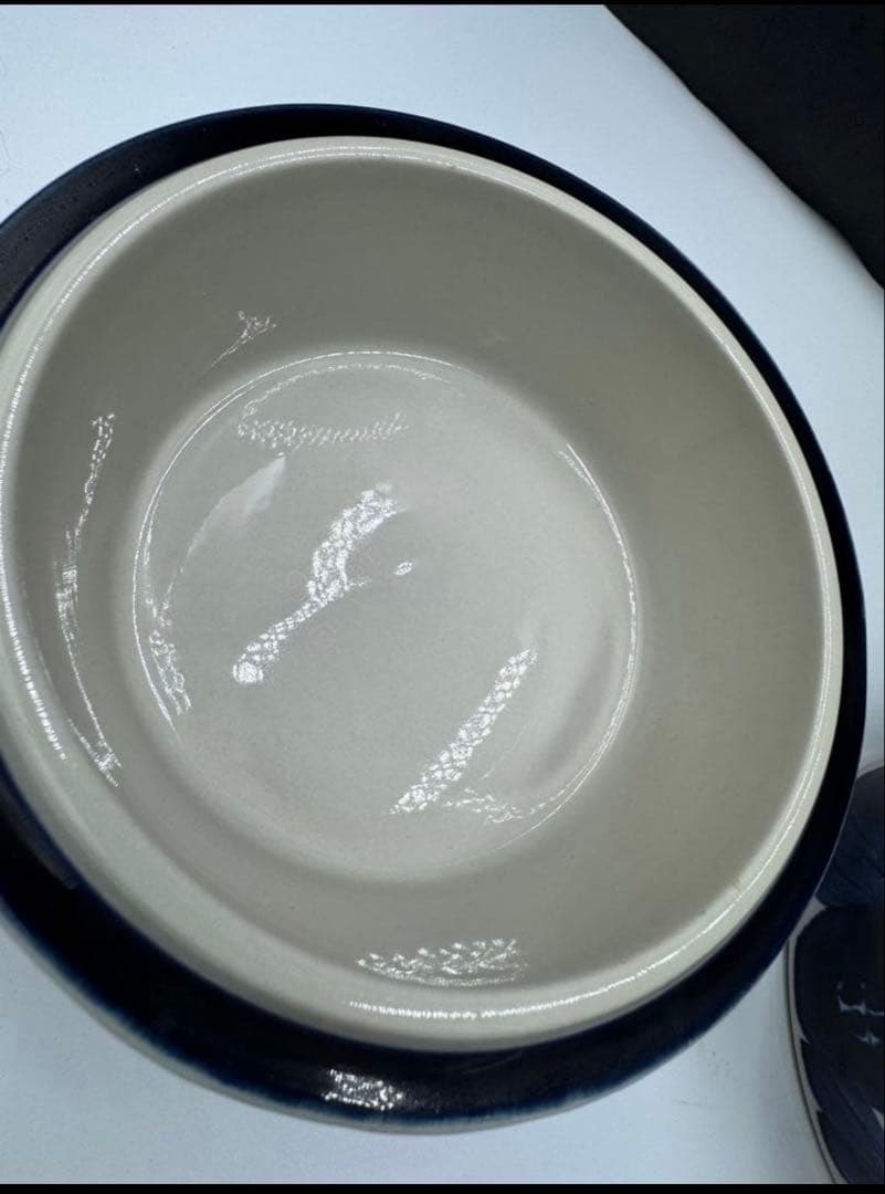 ヴィンテージ アラビア　アネモネ　シリーズ。 大きいタイプの深皿　2個セット。