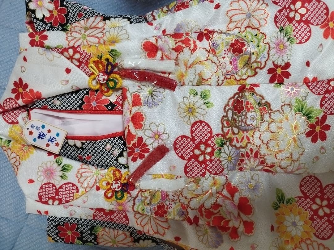 最終お値下げ！⚠新品未使用　七五三　3歳　女の子　着物フルセット