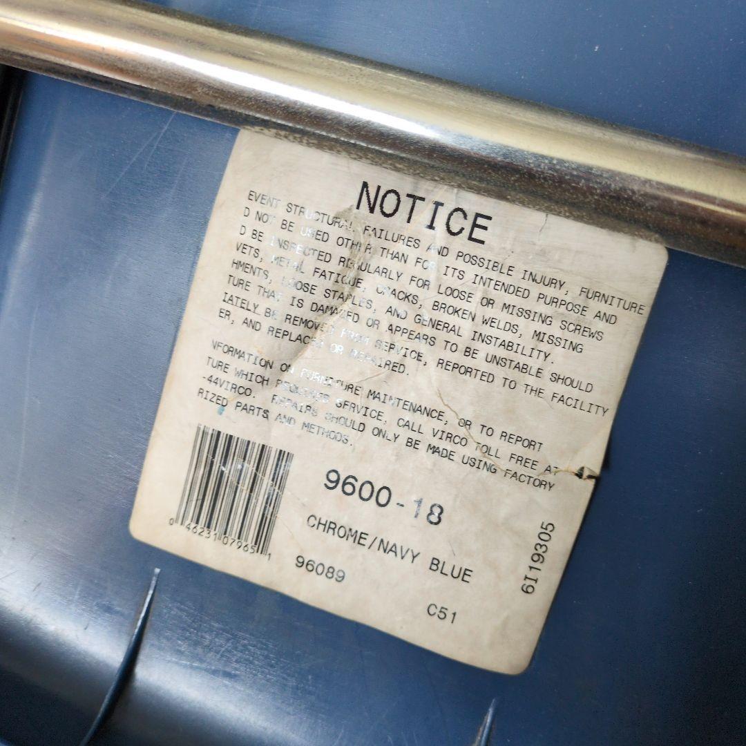 VIRCO(ヴァルコ) ヴィンテージ スタッキングチェア 1脚