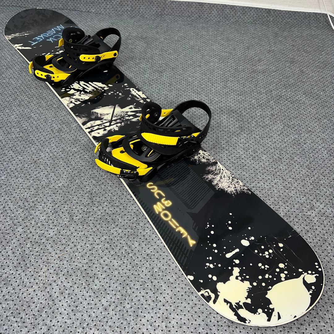 7-８回使用 154cm yellow bus×バインディング MLサイズ