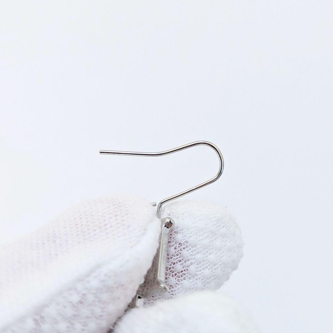 極美品✨ディオール ピアス 銀 トロッター ラインストーン シルバーアクセ