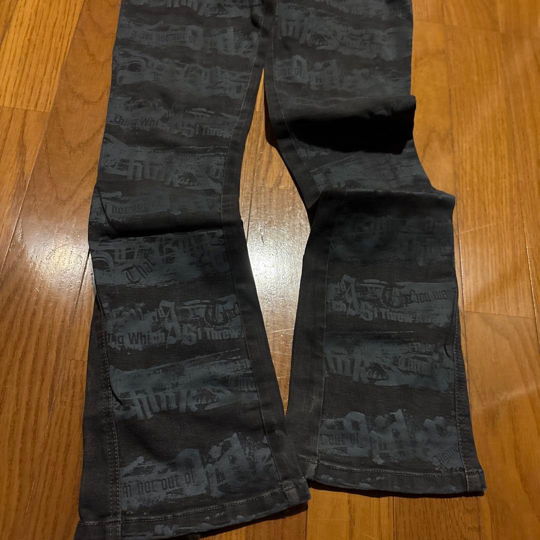 Algonquins studs flare denim ゴシック y2k