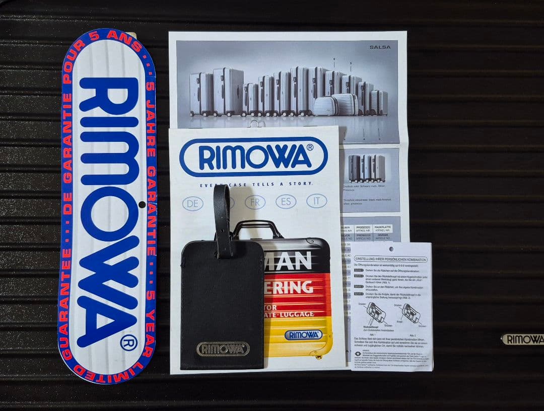 【美品】RIMOWA リモワ サルサ 63L 851.63 キャリーケース