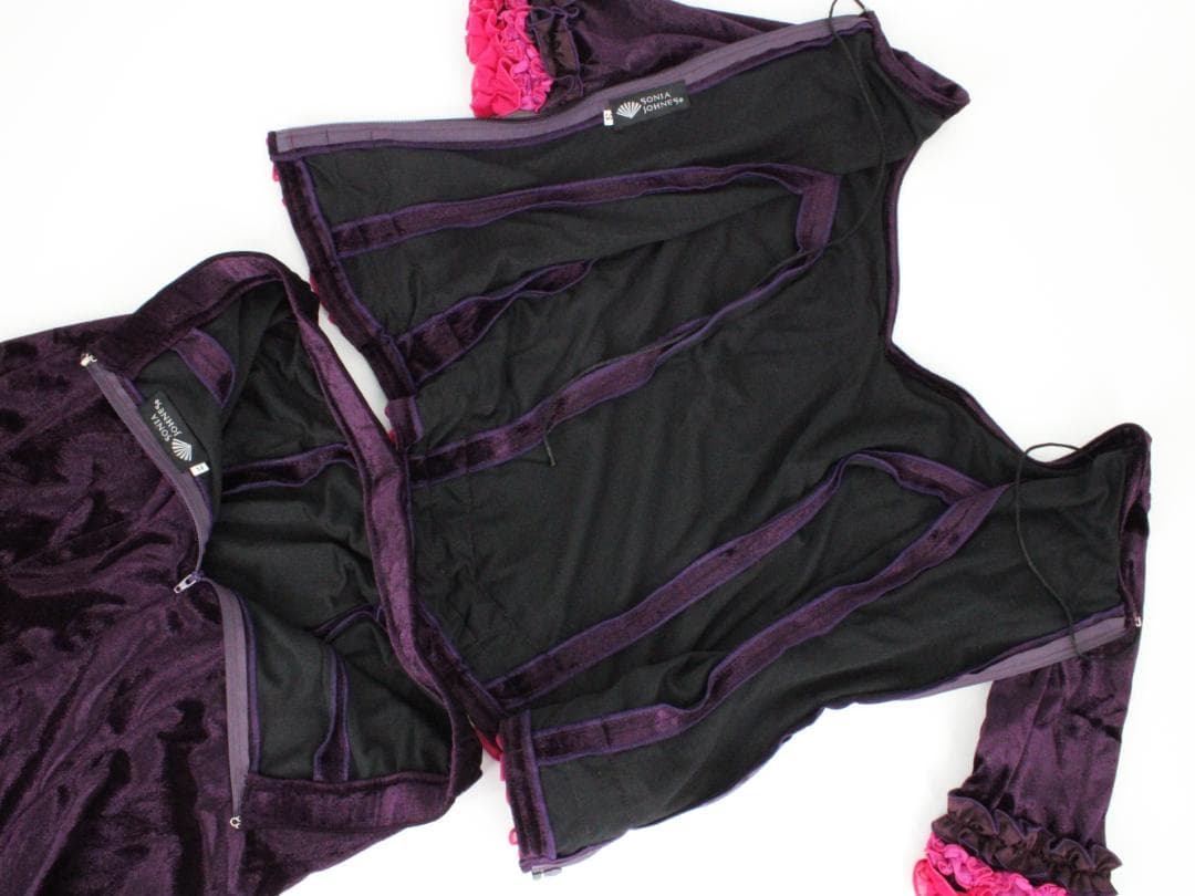 【美品高級フラメンコ衣装 ツーピース】SONIAJOHNES ソニアジョーンズ