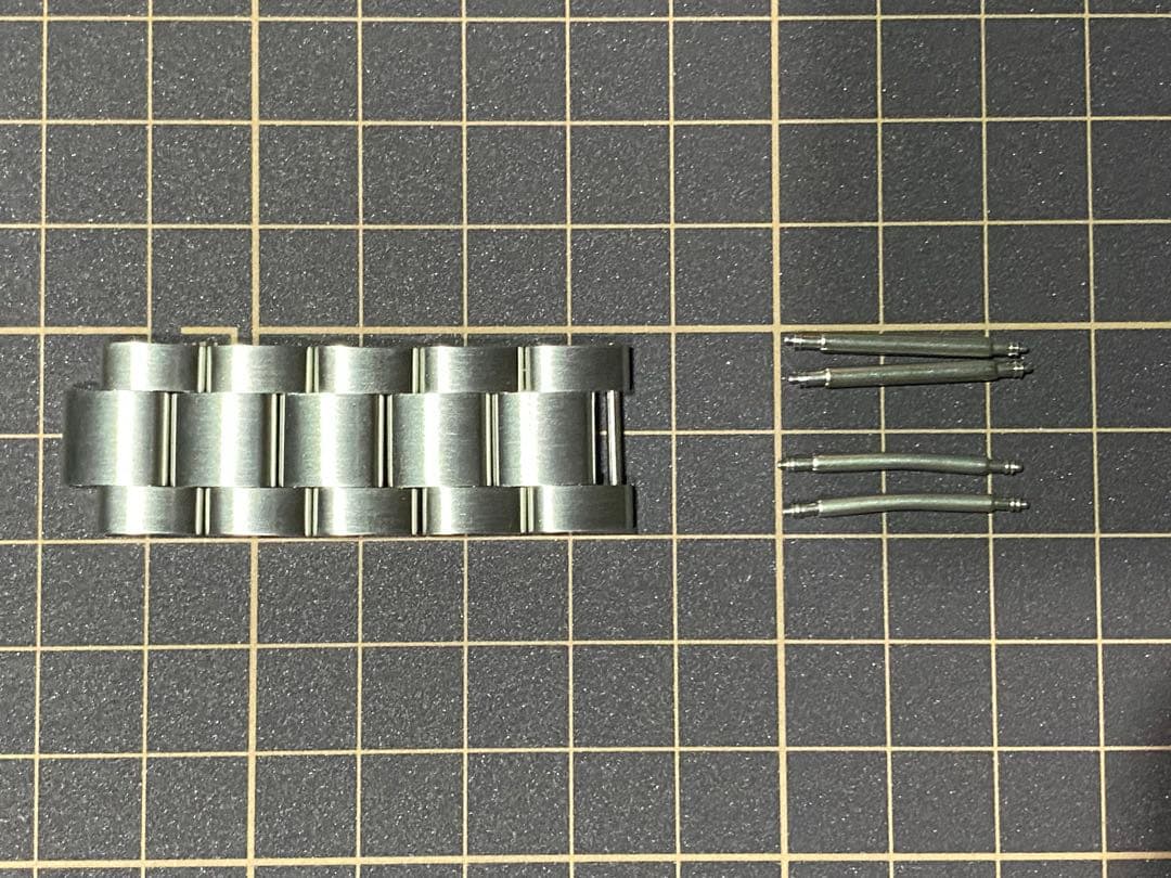 タイコノート　MiLTAT 20mm ステンレスオイスターブレスレット