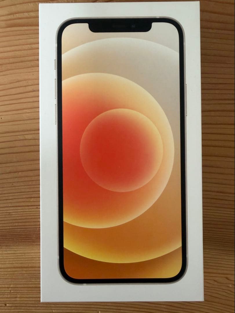 iPhone12 white simフリー