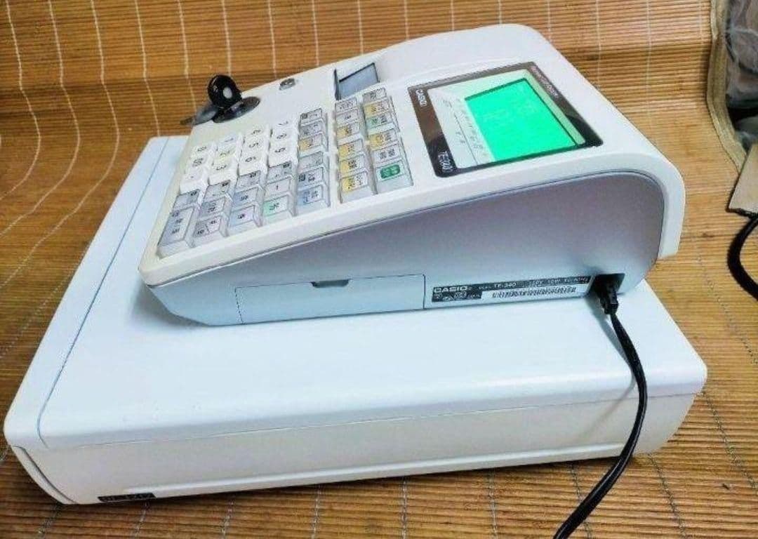 カシオレジスター　TE-340/NL300　フル設定無料　018833