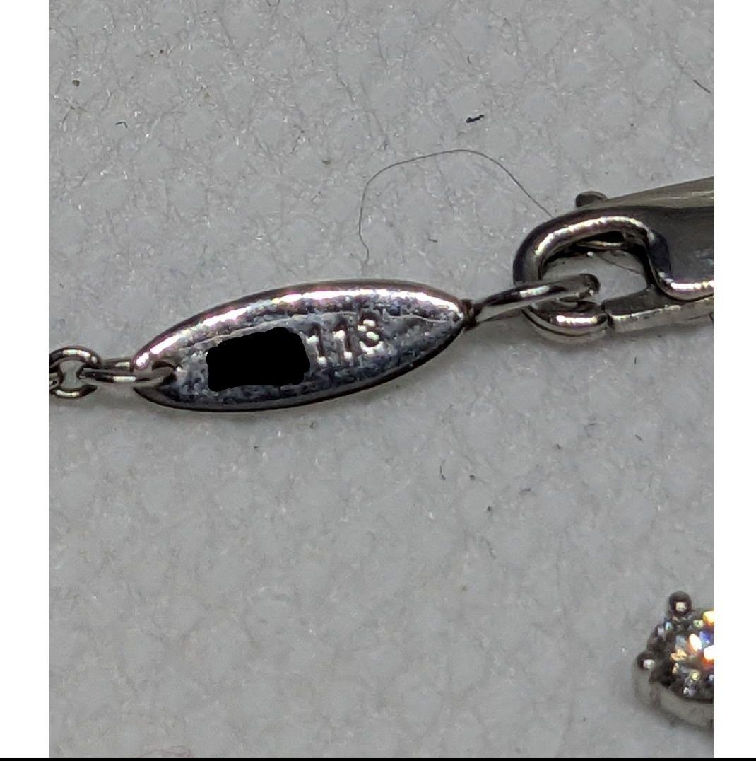 HARRY WINSTON ダイヤ クロスネックレス