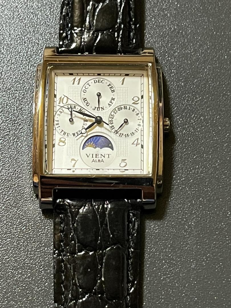 SEIKO VIENT ALBA トリプルカレンダー 腕時計 タグ付き未使用品