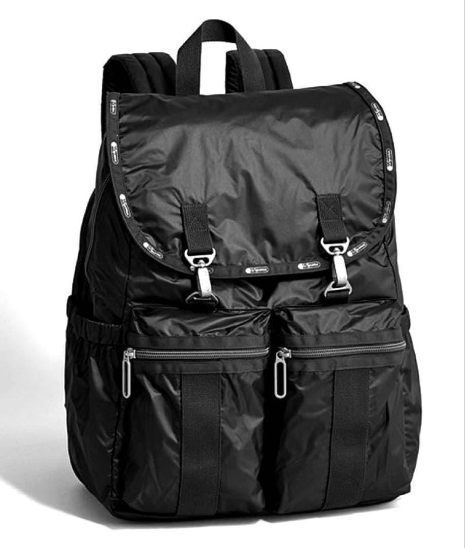 【希少・完売】大草直子　レスポートサックコラボ　モダンフラップ　バックパック 黒