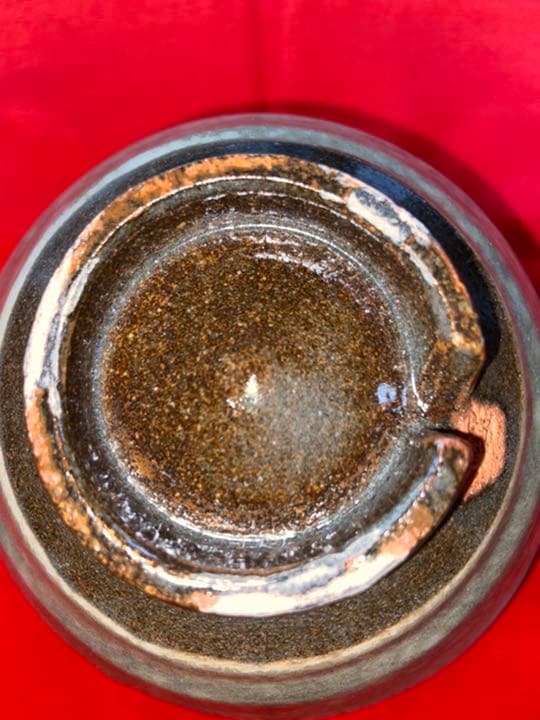 萩焼 蓮光山 3代目 徹千代作 【萩大米釉茶碗】新品