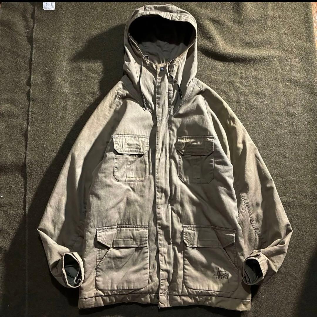 90s OLD STUSSY Thermolite 中綿　M65型　ジャケット