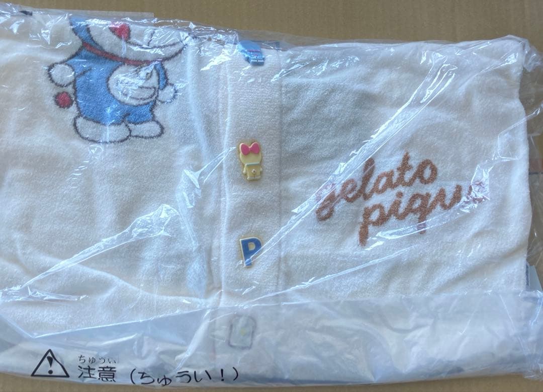 ジェラートピケ　ドラえもん　コラボ　おはようおやすみカーディガン