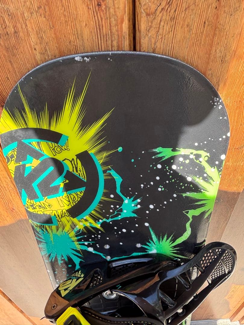 k2 キッズ スノーボード３点セット　ボード90cm ブーツ17.5cm