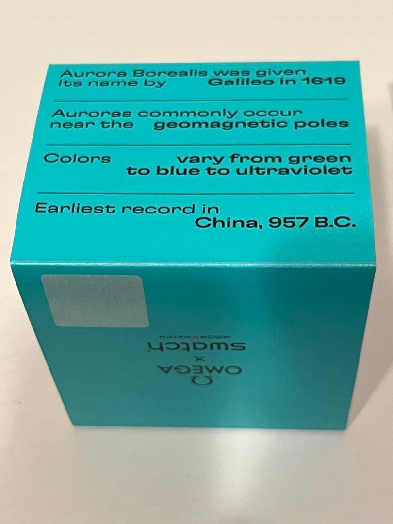 OMEGA Swatch POLAR LIGHTS 箱・保証書付き 美品