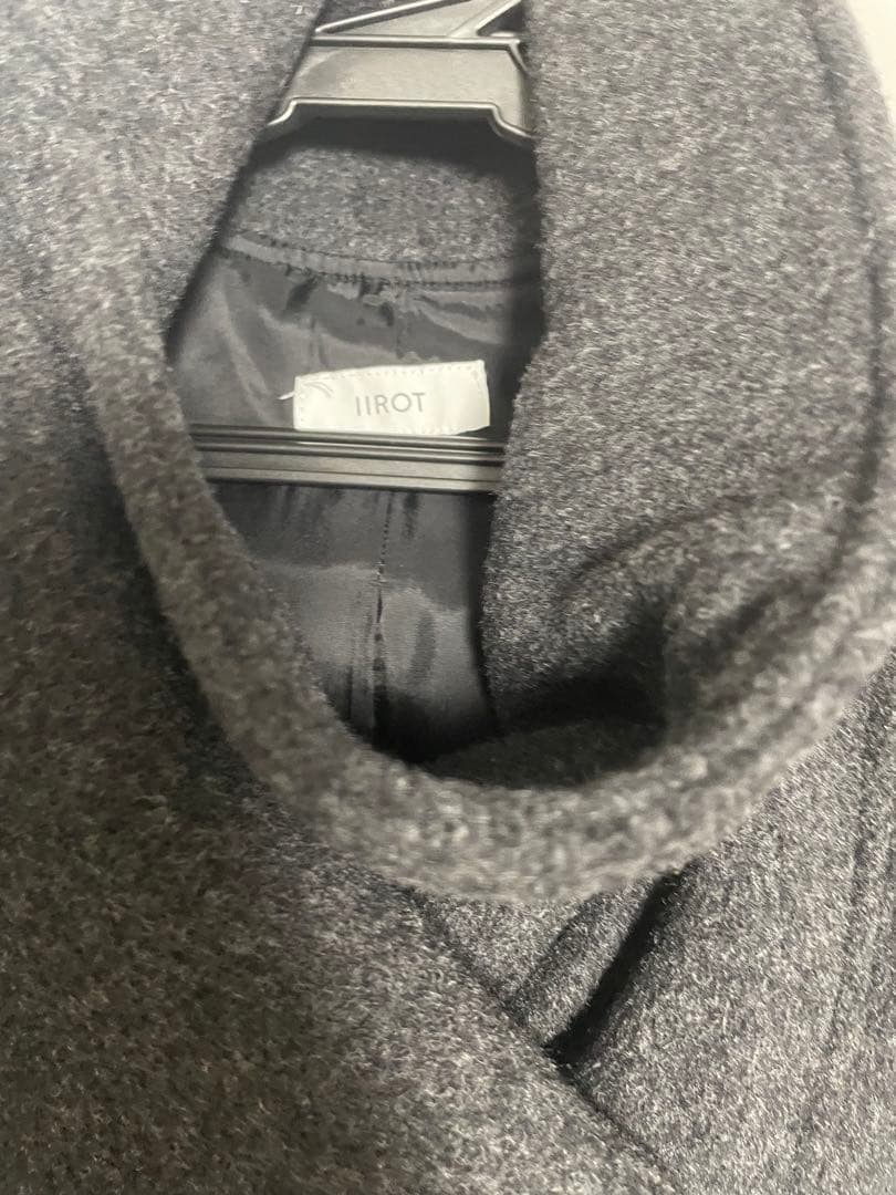 最終値下げ　iirot コート　グレー