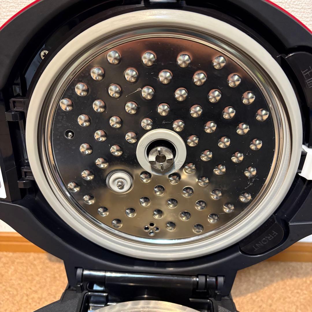 【良品】SHARP ヘルシオホットクック 水なし自動調理鍋 KN-HT99B-R