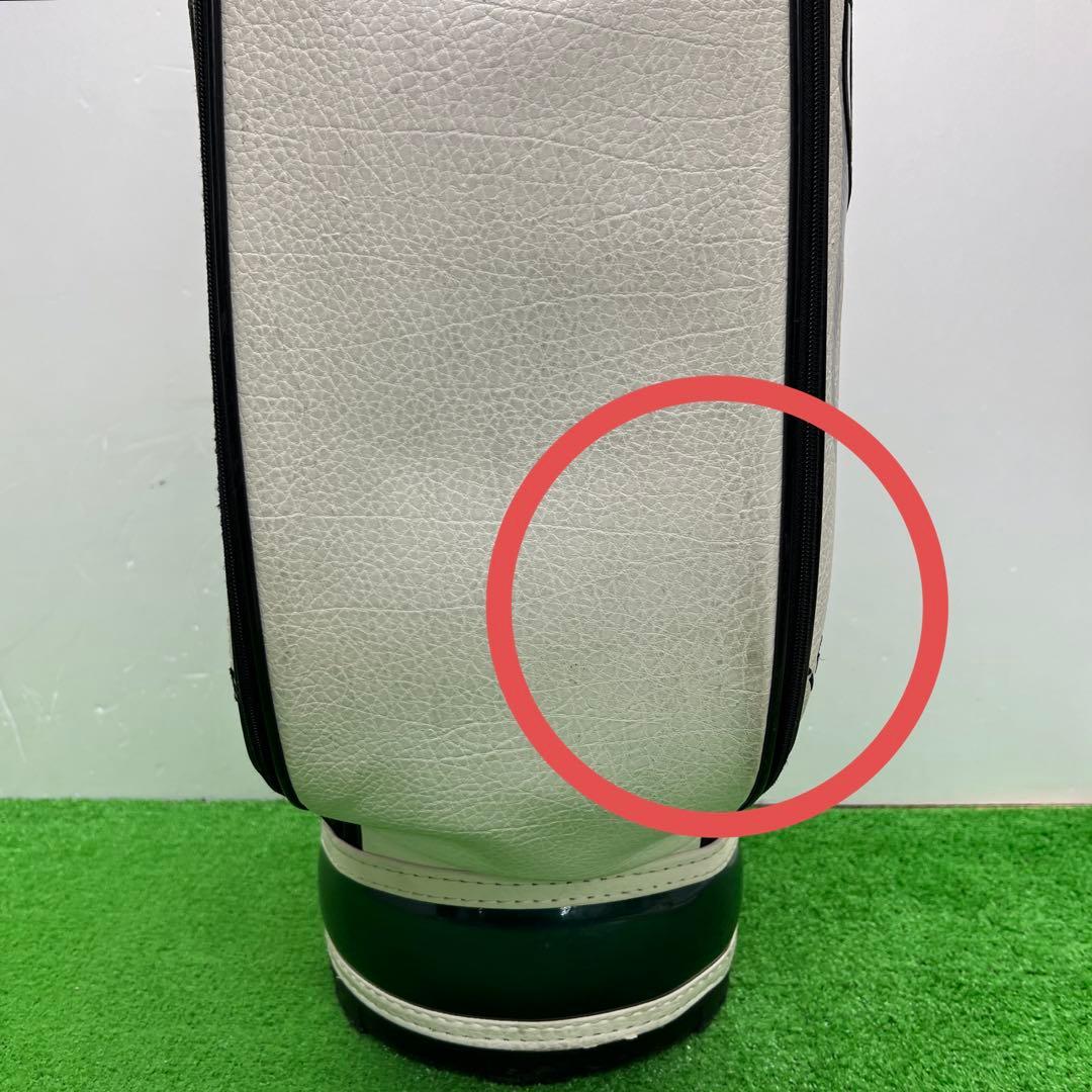 アダバット Adabat キャディバッグ　9インチ　グリーン　男性用　中古品