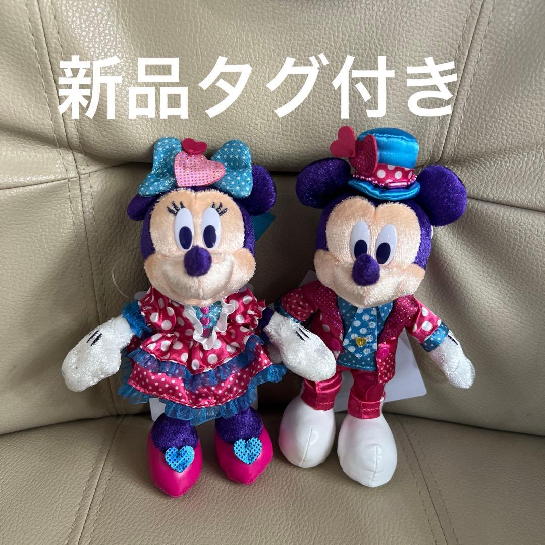 ミニー　ミッキー　ぬいぐるみバッジ　ディズニー　パルパルーザ　⑤