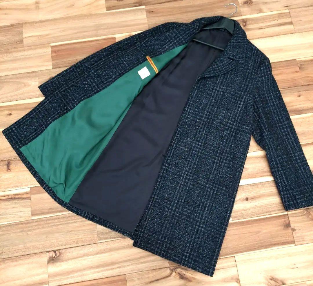 ✨️美品✨️ポール・スミス ウールチェスターコート チェック柄