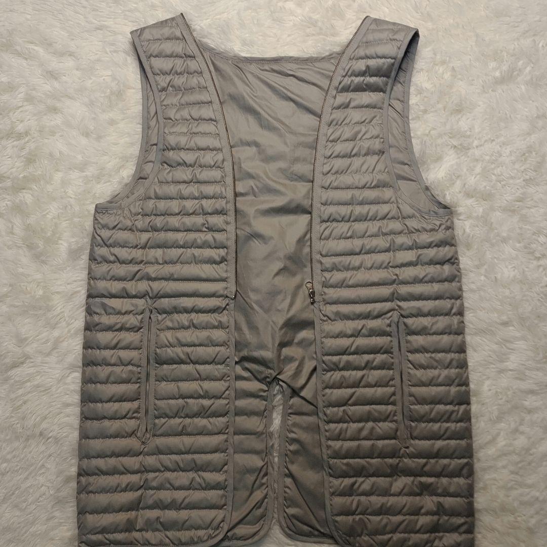 エディーバウアー ステンカラーコート チェック柄 ライナー付き グレー S