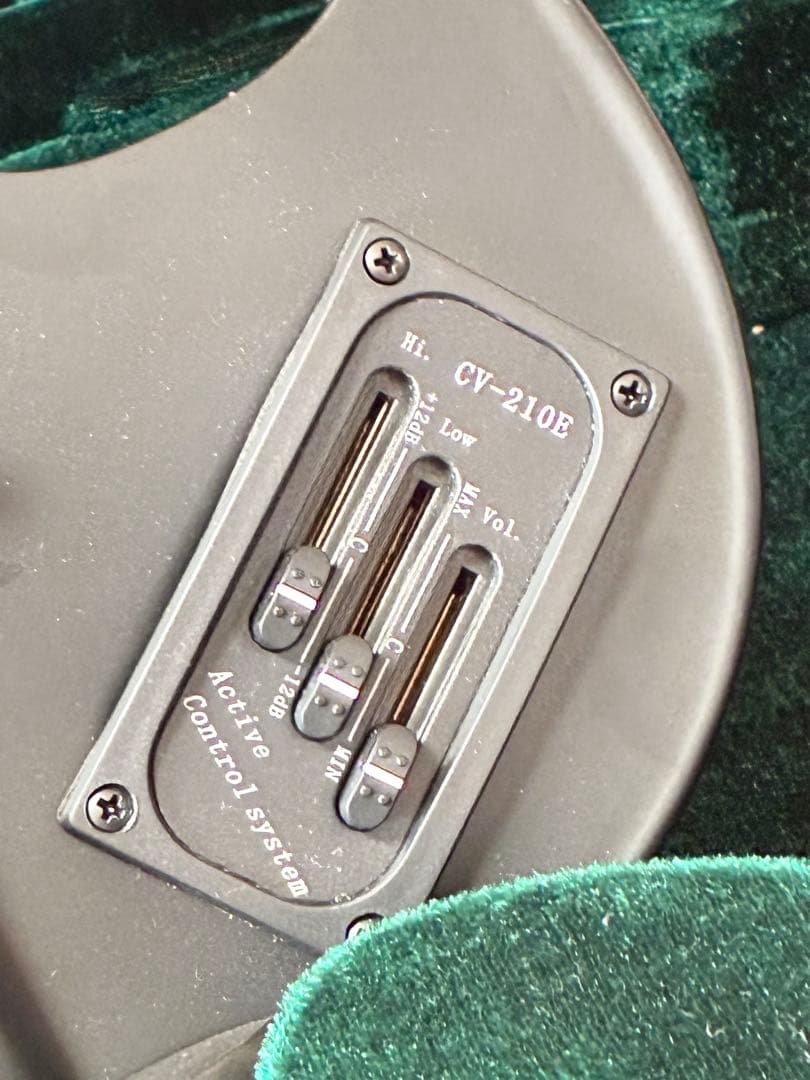 美品 hallstatt ハルシュタット CV-210E エレキバイオリン 黒