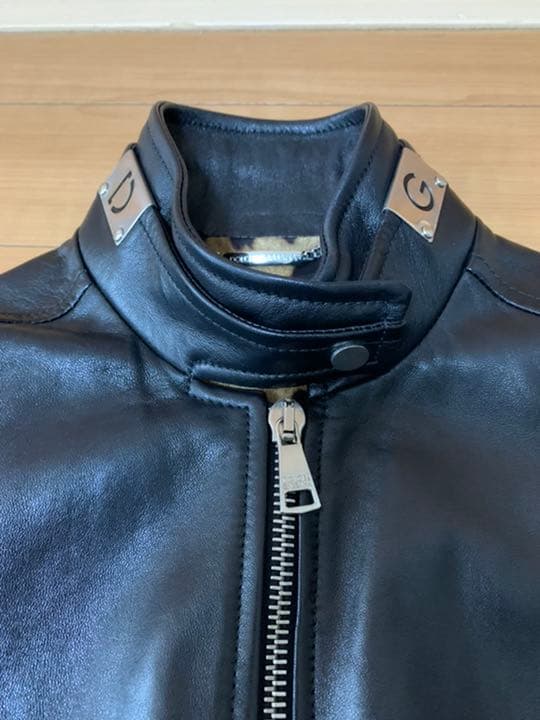 ドルチェアンドガッバーナ　ライダースジャケット レザージャケット