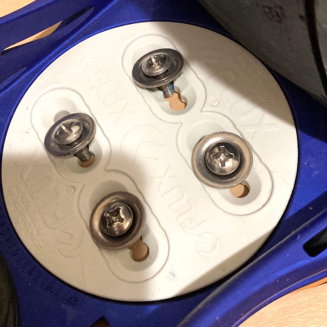 人気✨FLUX 81ND1N95 TT スノーボード バインディング ブルー M