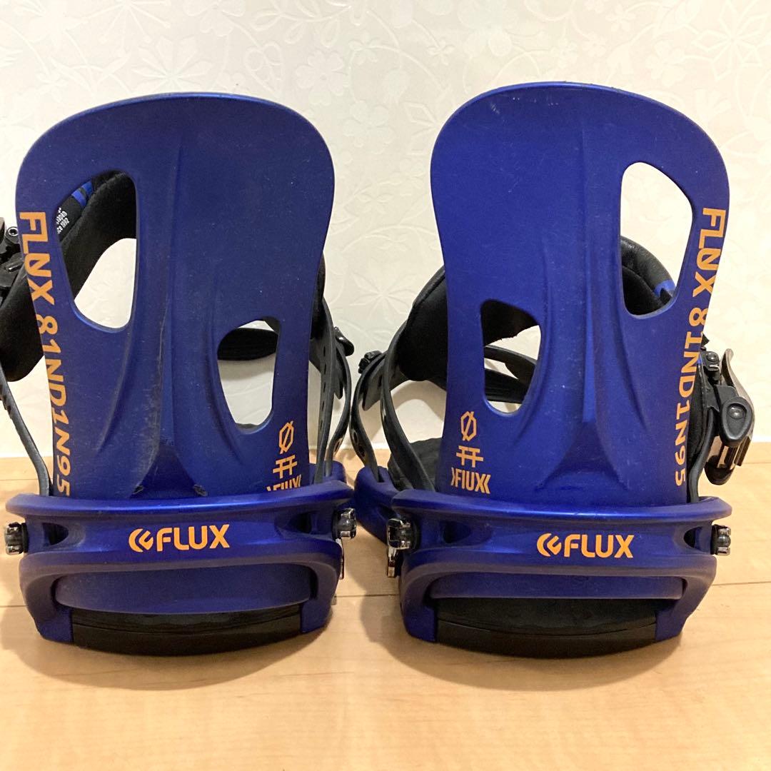 人気✨FLUX 81ND1N95 TT スノーボード バインディング ブルー M