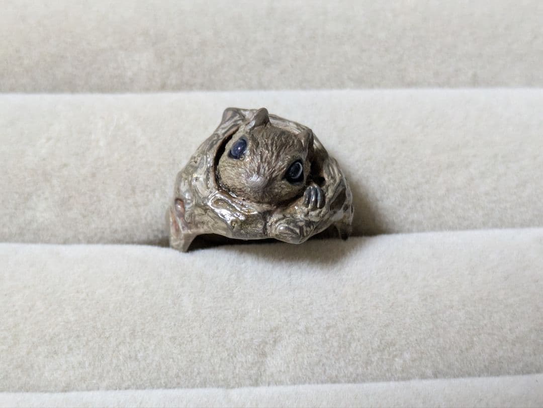 モモンガ　巣穴 シルバーリング