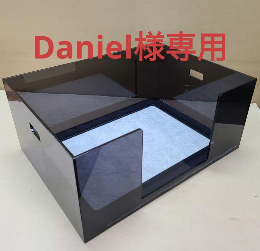 ペットアクリルトイレ ICHIGOtype ワイドサイズ　※高さ40㎝