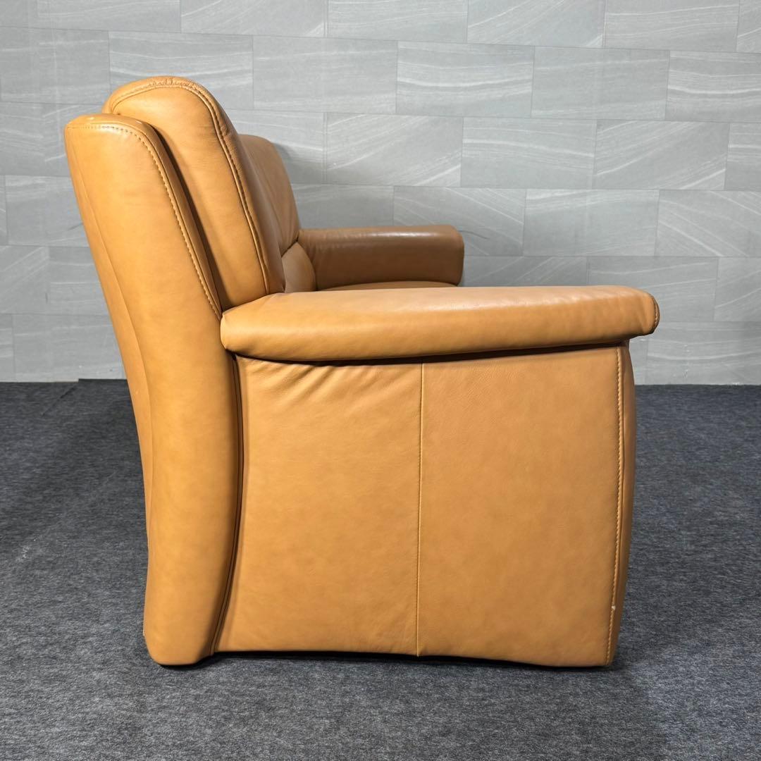 himolla ヒモラ ソファ 3人掛け ベルク 総本革 レザー d4945