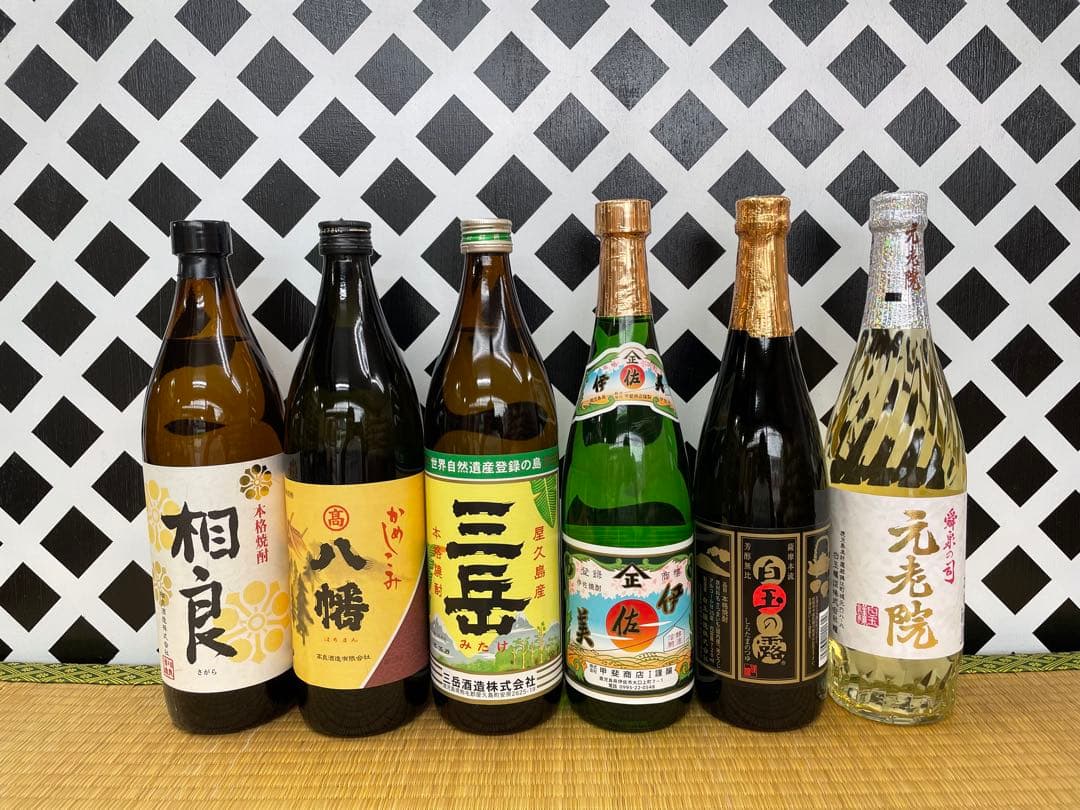 プレミアム焼酎伊佐美セット 相良 八幡 三岳 伊佐美 白玉の露 元老院 6本組