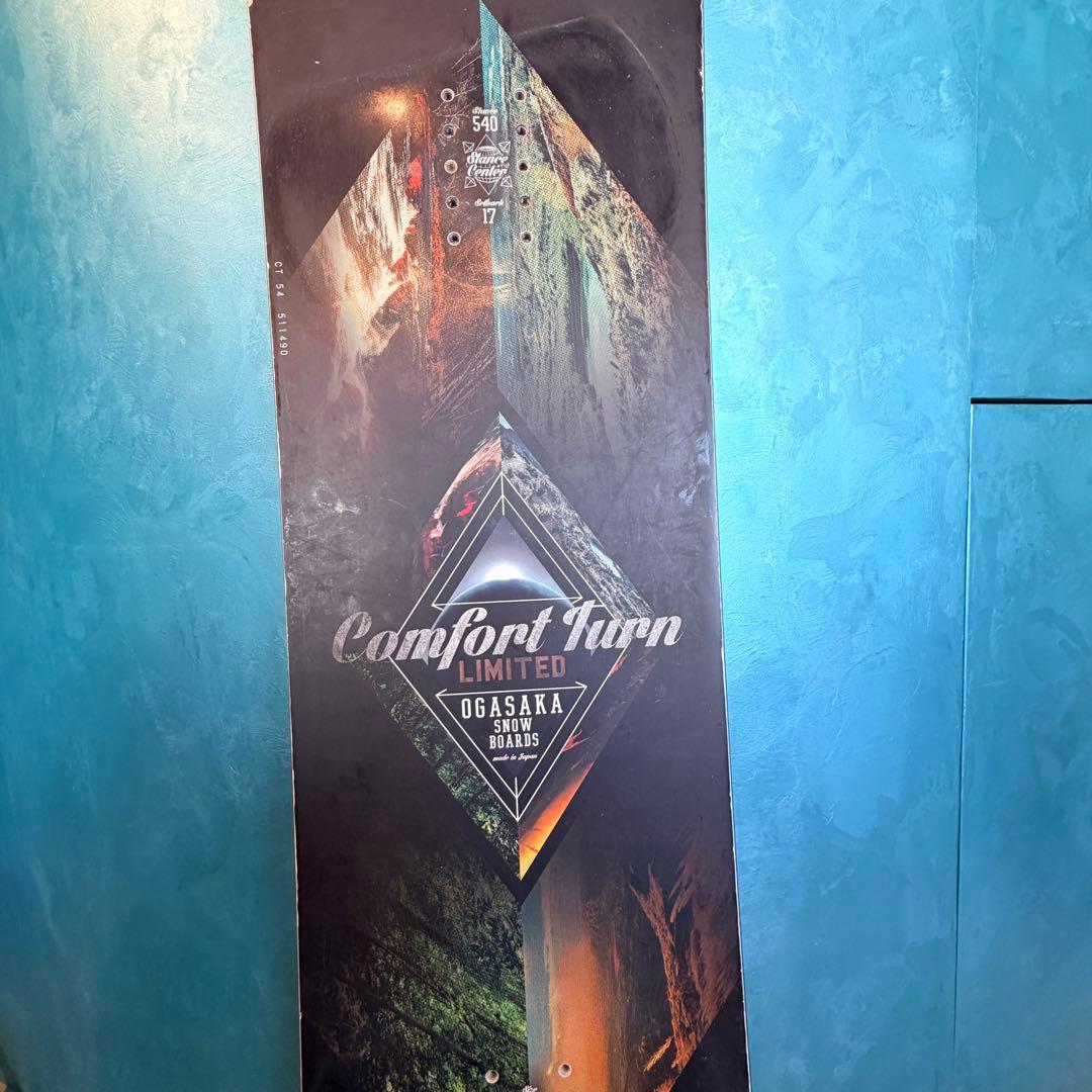 【限定マット仕様】OGASAKA CT-L 154cm｜キャンバー良