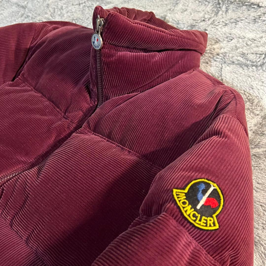 【激レア】モンクレール　コーデュロイ　ダウンジャケット　ヴィンテージ　アシックス