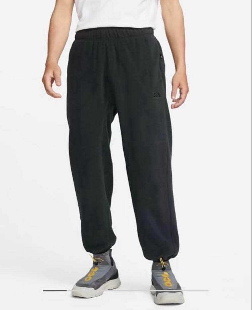 NIKE ACG フリースパンツ 黒 L Polartec Wolf Tree