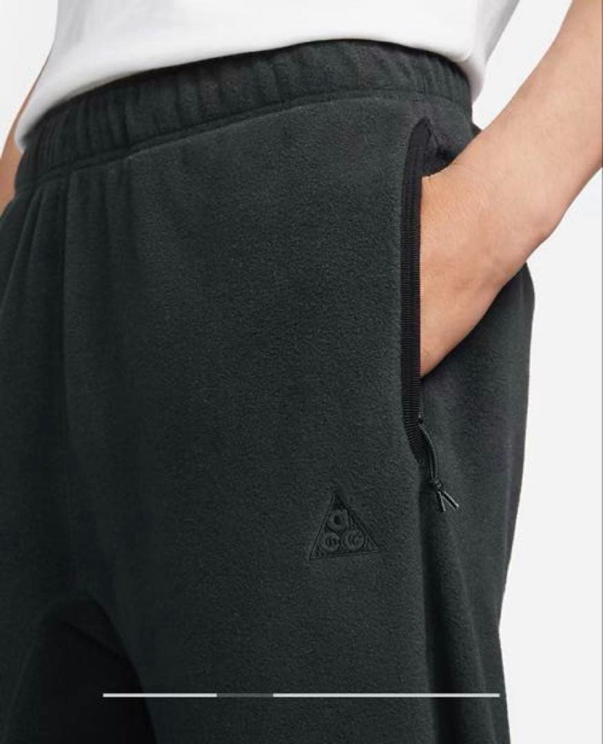 NIKE ACG フリースパンツ 黒 L Polartec Wolf Tree