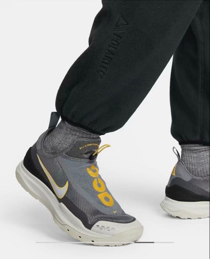 NIKE ACG フリースパンツ 黒 L Polartec Wolf Tree