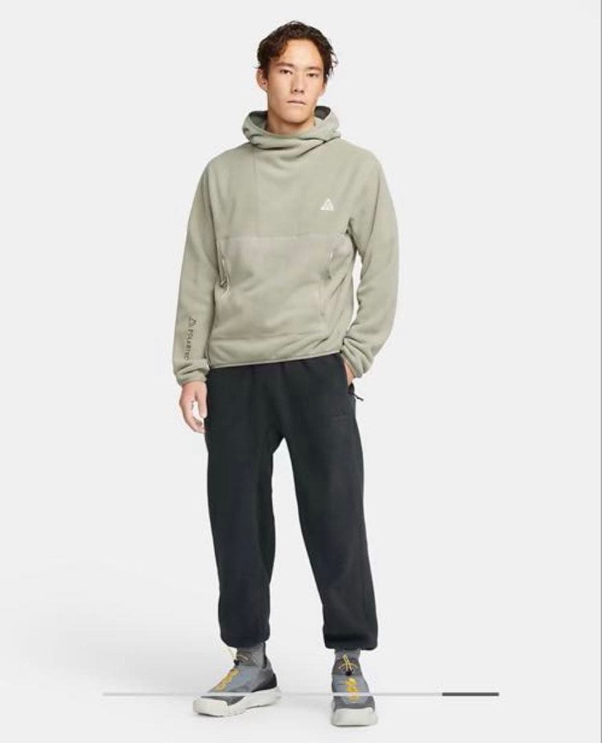 NIKE ACG フリースパンツ 黒 L Polartec Wolf Tree