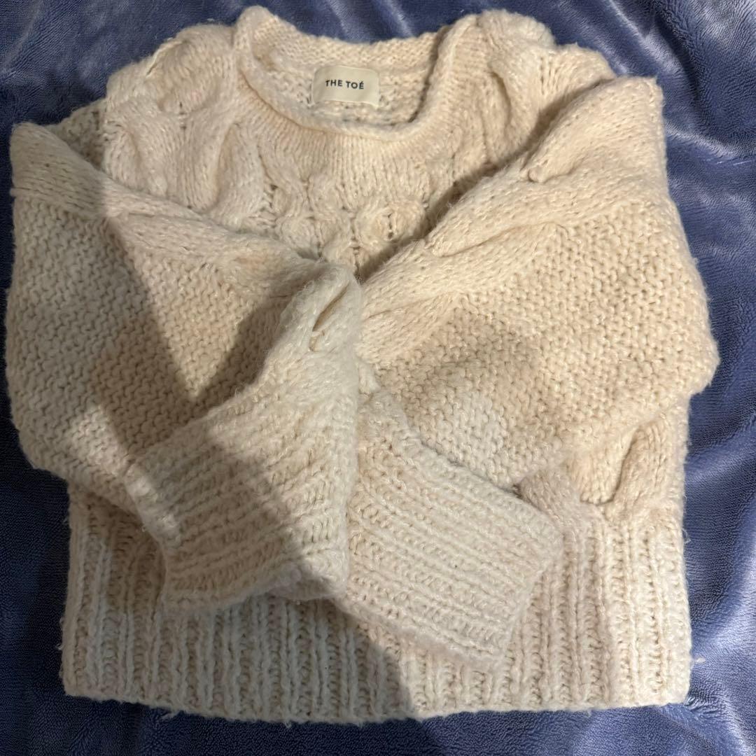 トップス The toe handmade cable knit