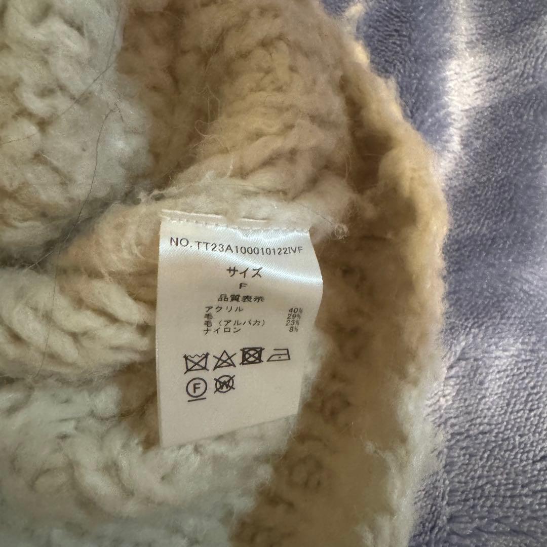 トップス The toe handmade cable knit