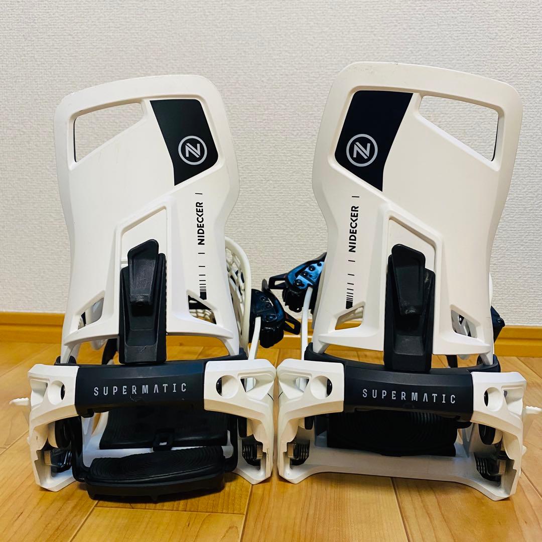 美品✨NIDECKER Supermatic ビンディング 人気のホワイト