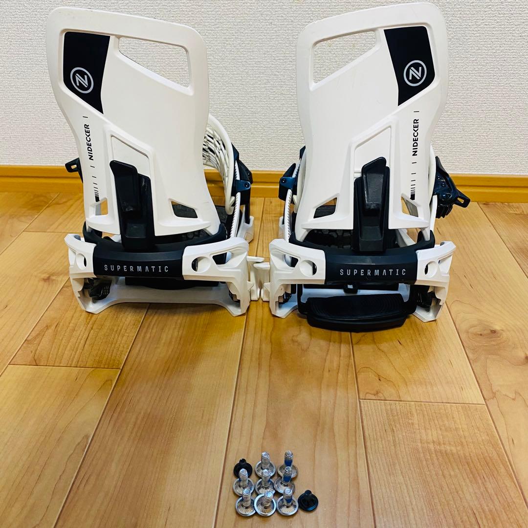 美品✨NIDECKER Supermatic ビンディング 人気のホワイト