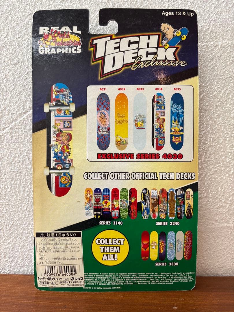 指スケ TECHDECK テックデッキ World Industries