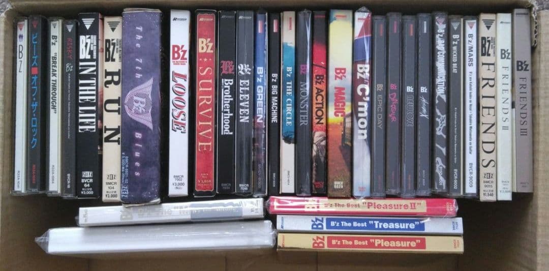 B'z アルバム 33枚セット！オリジナルアルバムコンプリート！美品！