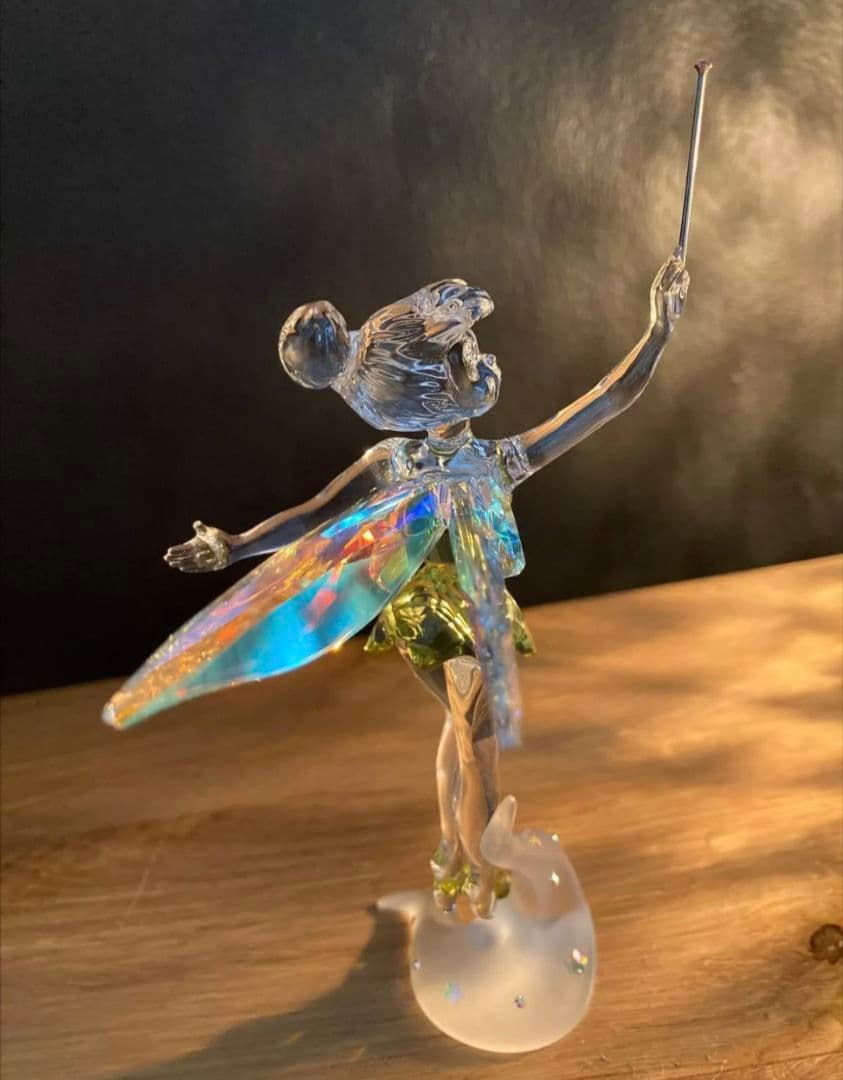 スワロフスキー　ティンカーベル　置物　disney swarovski