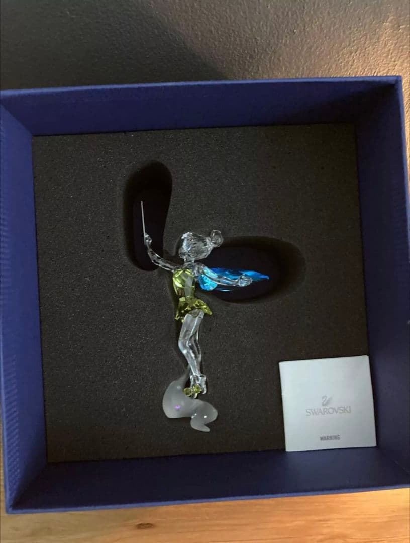 スワロフスキー　ティンカーベル　置物　disney swarovski
