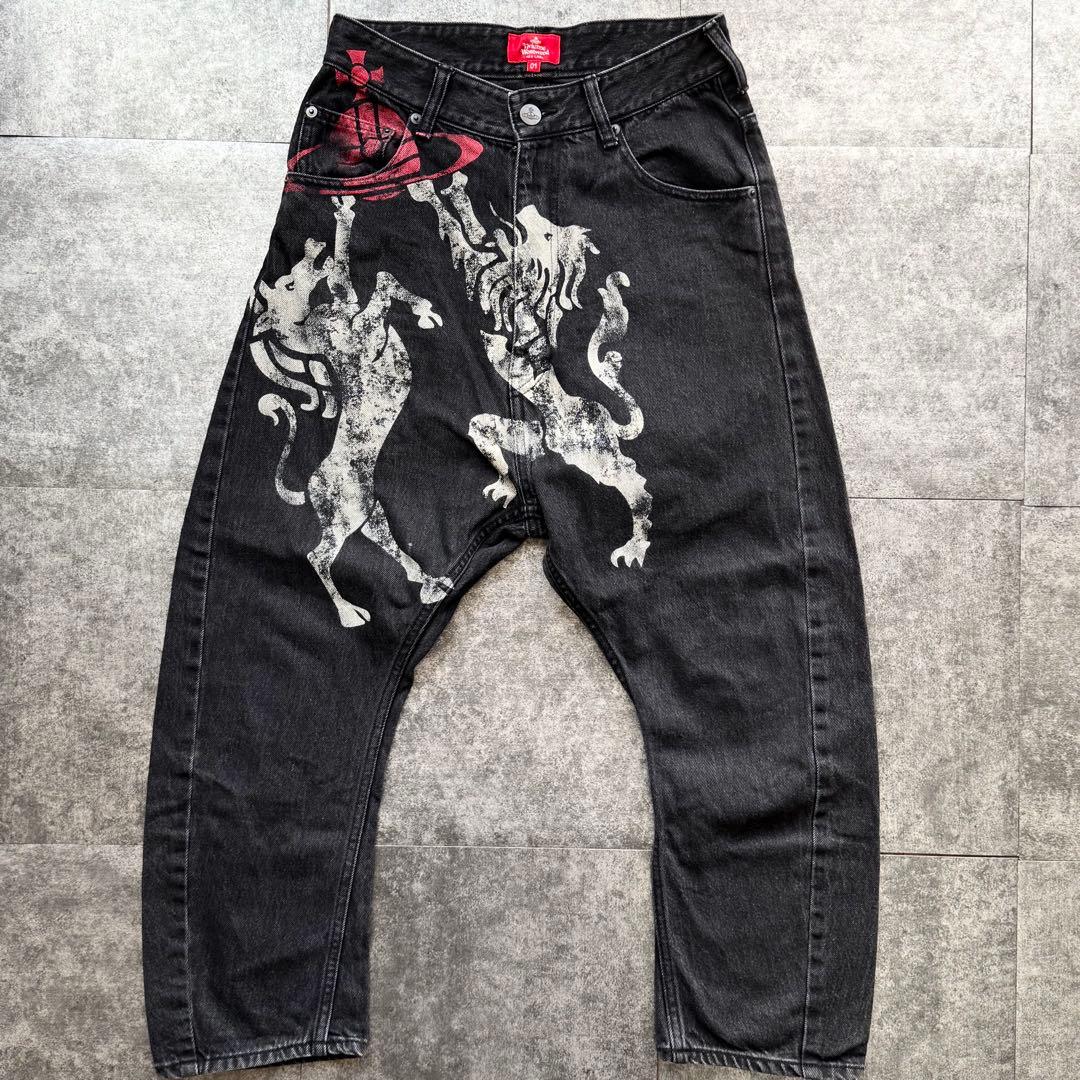 【希少】Vivienne Westwood RED LABEL ペイントデニム